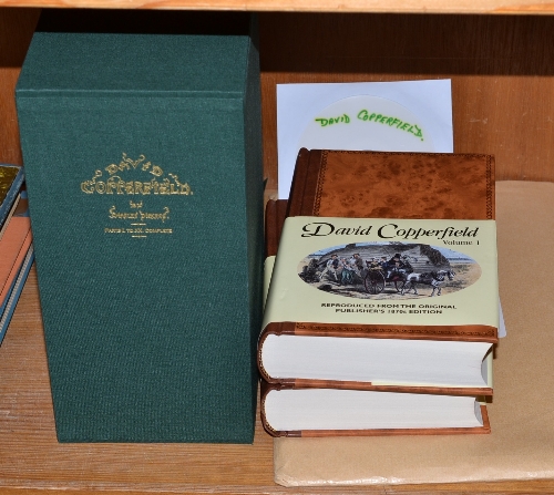Dickens (Charles), David Copperfield, facsimile of original 20 parts, in cloth folio and slipcase (