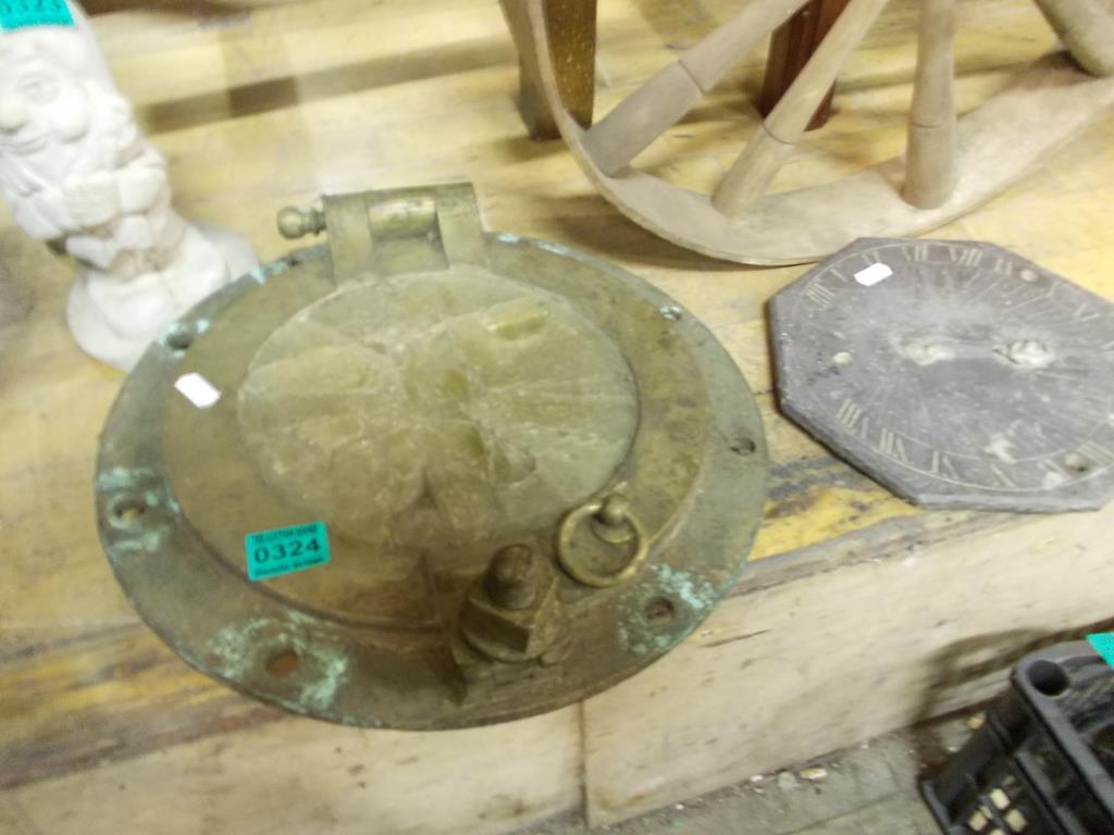 Victorian Brass Porthole