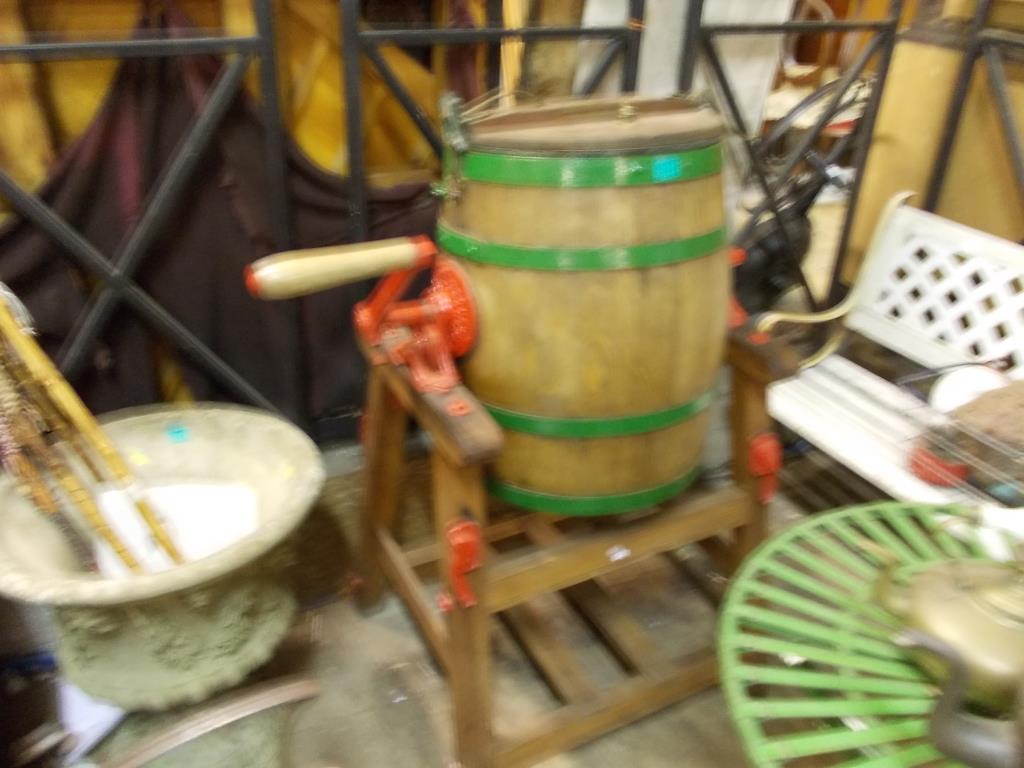 Old Waide & Sons Butter Churn