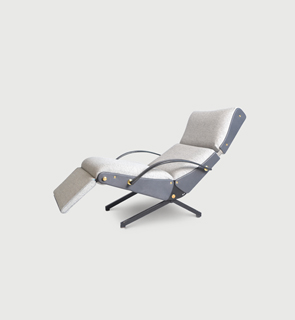 Tecno P40 articulating armchair Italy c,1958 An articulating P40 lounge chair designed by Oswaldo