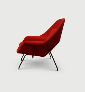 Womb chair USA c,1965 Womb armchair designed by Eero Saarinen for KNOLL. Painted steel and