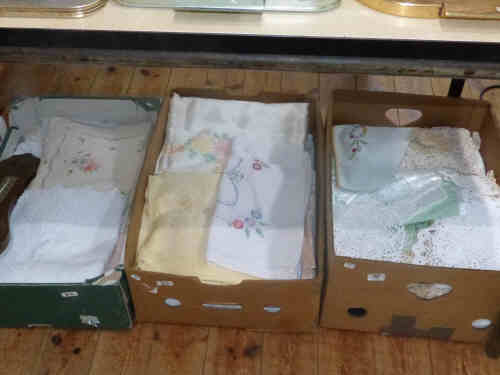 Three Boxes of Linen