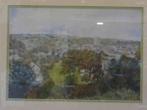 Framed Coloured Print, 'Richmond', G Gilpin