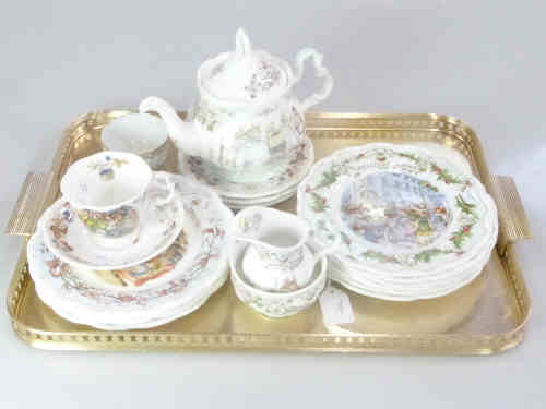 A Collection of Seventeen Pieces of Royal Doulton Brambly Hedge Wares