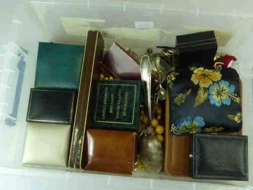 Box of Costume Jewellery etc