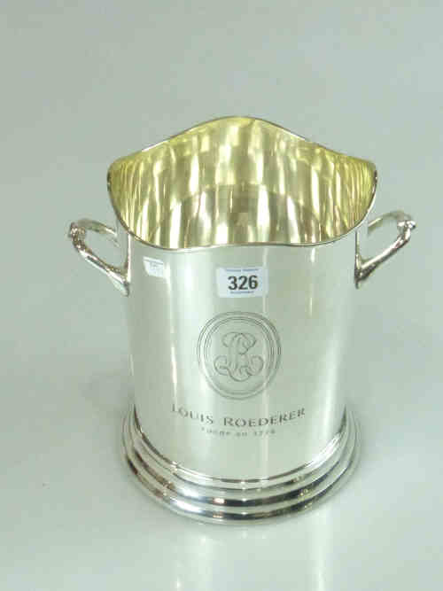 Louis Roederer Silver-plated Ice Bucket
