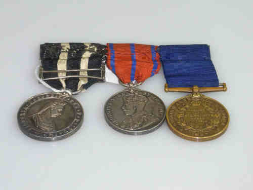 Three St. Johns Ambulance Medals for Pte. T. Gillait, 1897, 1908 and 1911