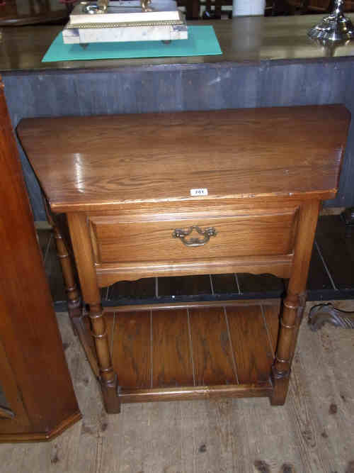 Siesta Oak Canted Corner Hall Table