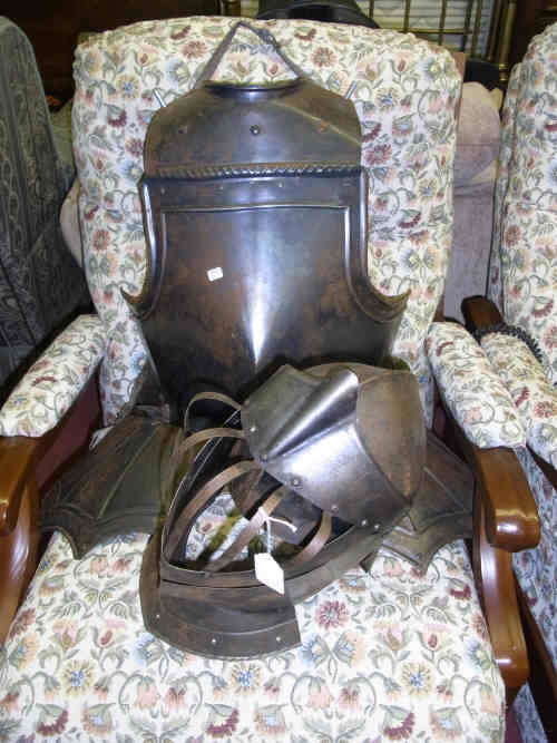 Knight's Breast Plate and Helmet