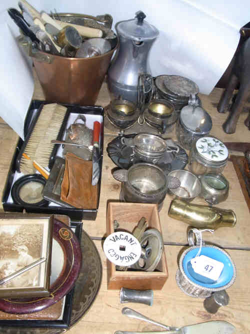 A Quantity of Silver Plated Ware and Collectables