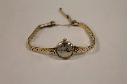 A 9ct gold Lady's Rotary wrist watch, 14.5g gross. CONDITION REPORT: Good condition.