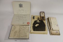 A large and interesting collection of correspondence and accounts of Robert Milner Gibson,