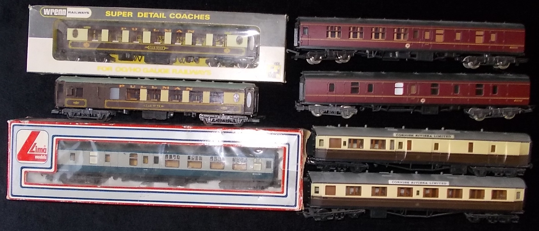 (7) Wrenn. 2 various coaches. Lima. 5 various coaches. Some boxed.