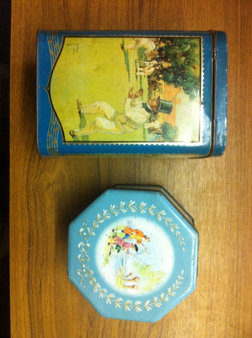 TINS, inc. Lawson Wood, showing cricket and ice skating; Macfarlane Lang & Co., showing cricket,