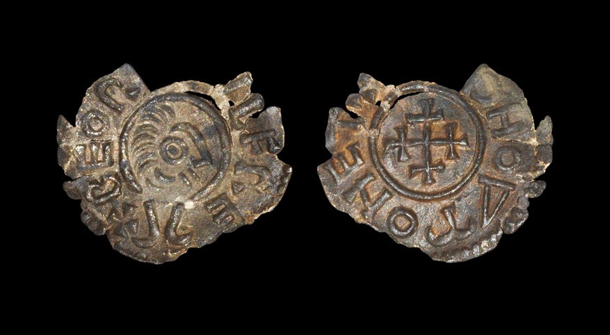Anglo-Saxon Beornwulf - Portrait Penny 823-825 AD, type II, BMC type 114. Obv: stylised profile