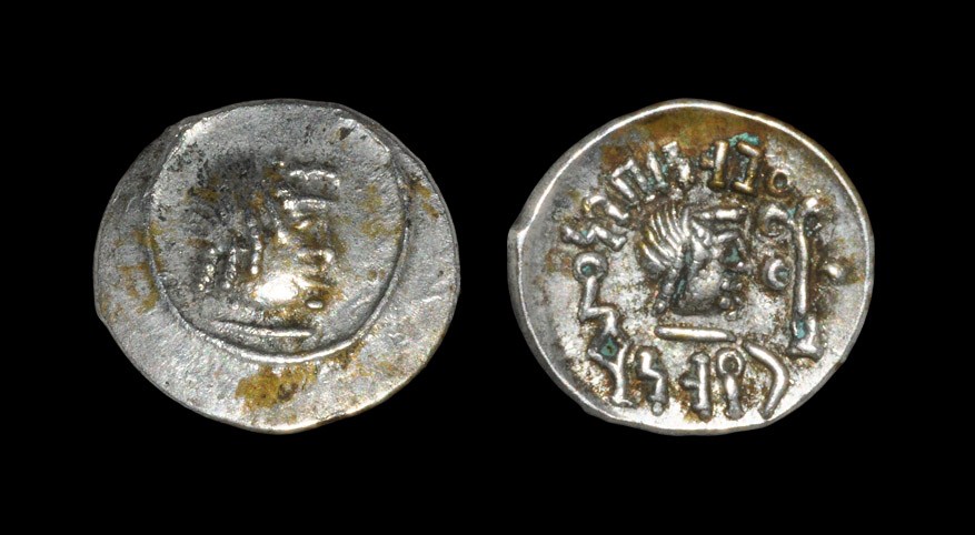 Roman Katabanians - Himyarites - Arabia - Half Denarius 1st century AD, struck under Amdan Bayyin,