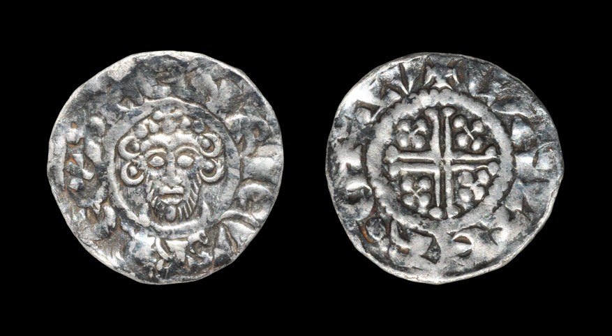 English Medieval John - London / Walter - Short Cross Penny 1204-1209 AD, class 5c. Obv: facing