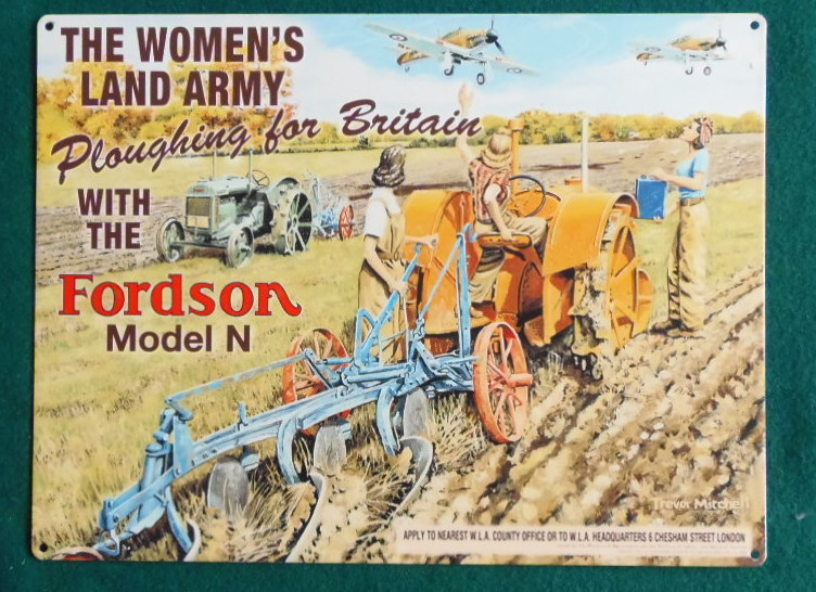 Metal advertising sign - Fordson