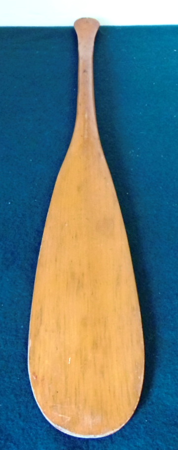 Tribal canoe paddle