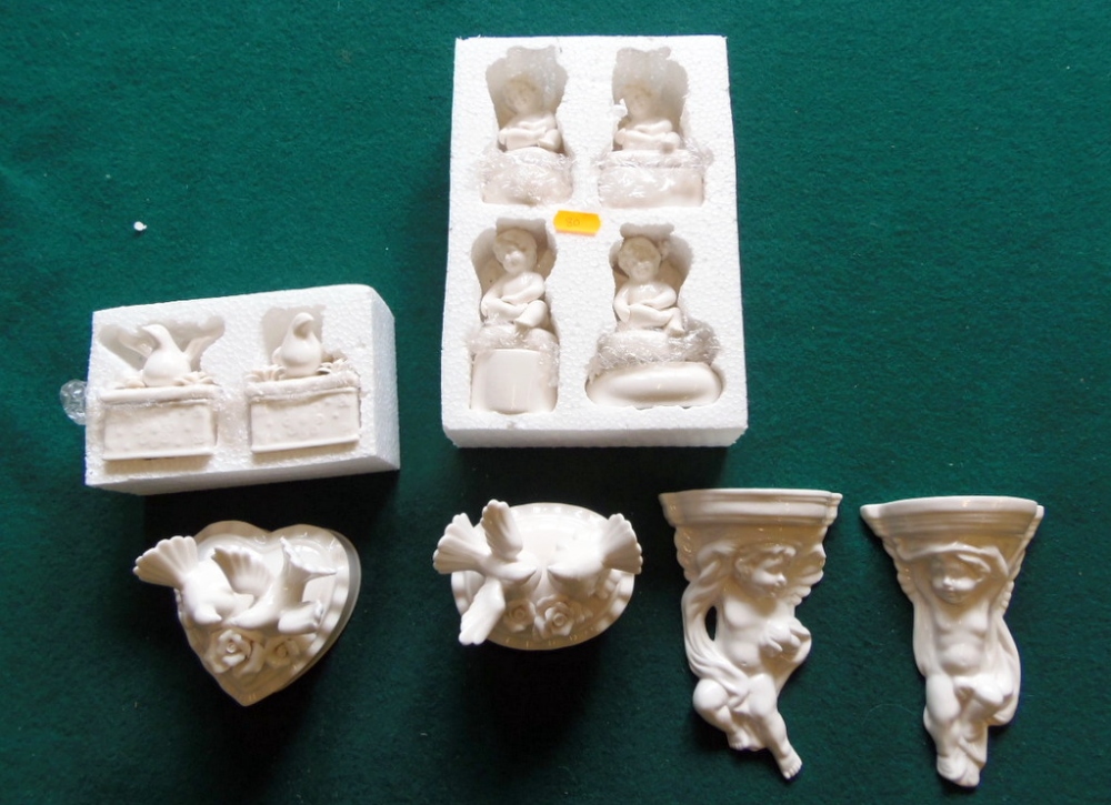 10 x porcelain trinket boxes