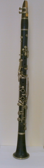 Old clarinet .