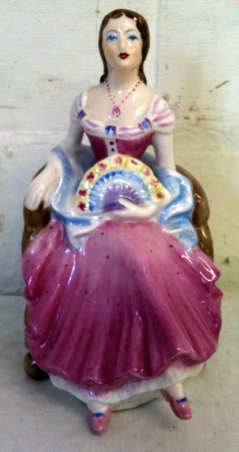 Coalport porcelain figure "Barbara".