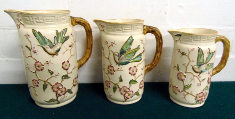 Three Victorian jugs