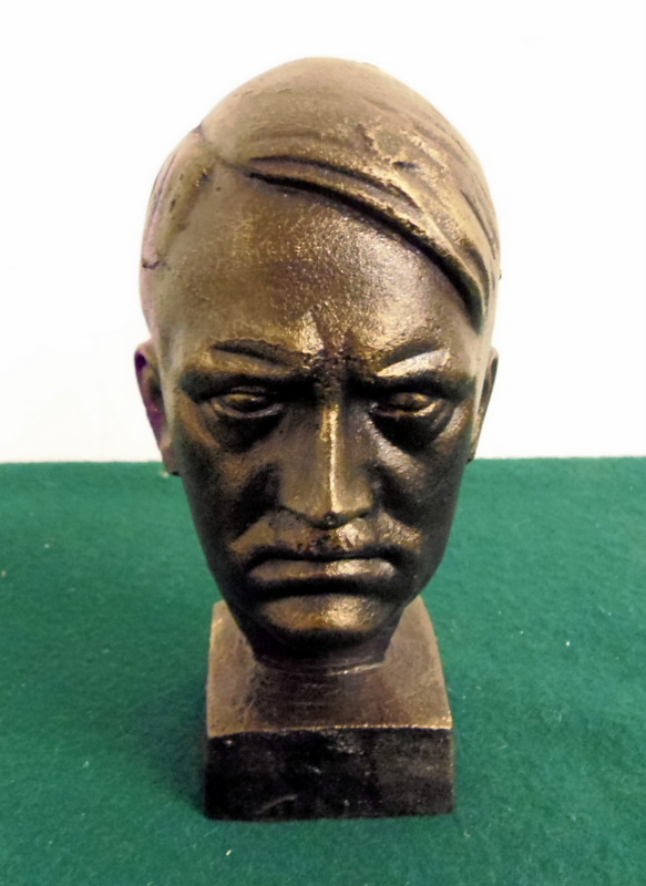 A bust of Hitler