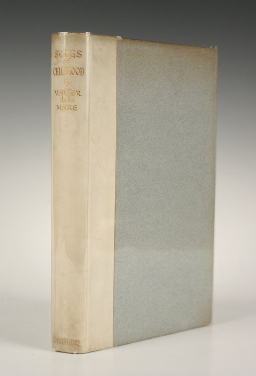 DE LA MARE, Walter. Songs of Childhood… new edition. London, New York, etc.: 1923. Limited edition