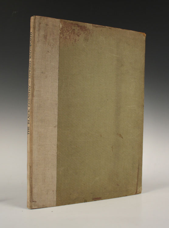 WADSWORTH, Edward. The Black Country… with an introduction by Arnold Bennett. [N.p.:] The Ovid