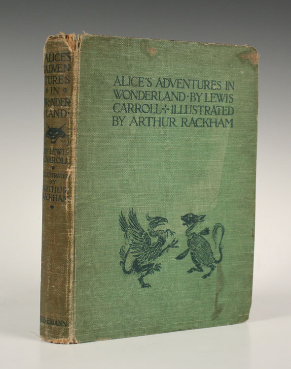 RACKHAM, Arthur (illustrator). – ‘Lewis CARROLL’. Alice’s Adventures in Wonderland. London & New