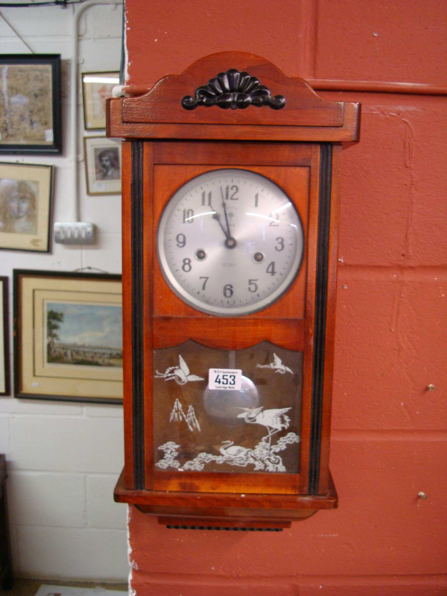 A wall clock