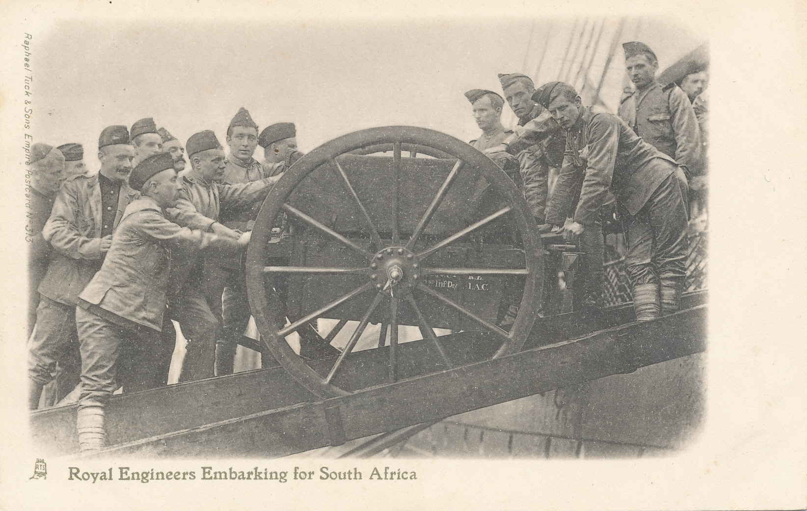 BOER WAR, Tucks, Royal Engineers, No. 313, UB, slight a.c.m., G to VG (postcards)