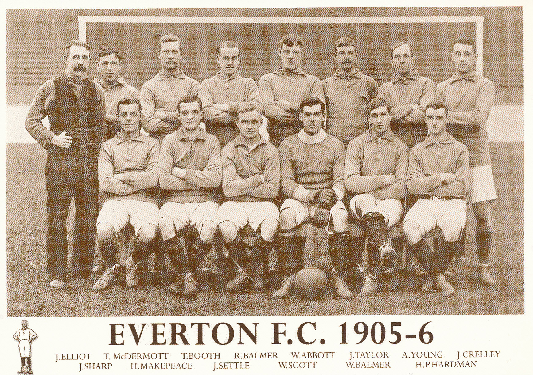 FOOTBALL, mixed selection of p/cs, photos, some coloured etc., modern, inc Everton, Liverpool,