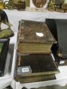 3 Victorian family bibles (a/f)