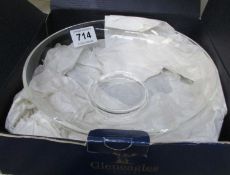 A boxed Gleneagles crystal bowl