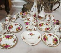 22 pieces of Royal Albert Old Country Roses