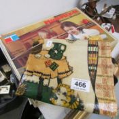 A vintage boxed Children's 'Mini.Mix.it' set and an apron