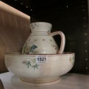 A jug and basin set