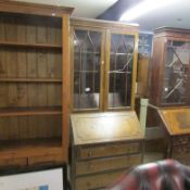 A bureau bookcase