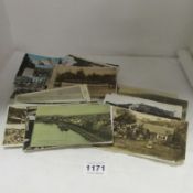 A mixed lot of postcards