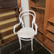 A Bentwood chair