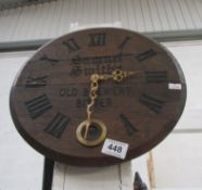 A Samuel Smith's brewery advertising clock