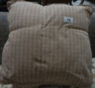 4 good quality check cushions
