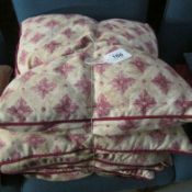 6 good quality floral patterned cushions