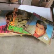 25 Elvis LP's including several RCA silver spots, Loving You 10" LP RC24001, Christmas album RD27052