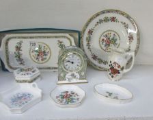 A Royal Worcester jug and 7 pieces of Wedgwood