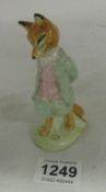 A Beswick Beatrix Potter 'Foxy, whiskered gentleman'