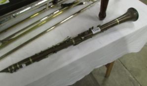 A Boosey and Company ebony clarinet