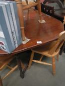 A drop leaf table